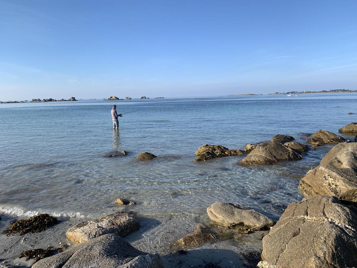 L'Escale 551, Gite Santec A 250M De La Plage Zewnętrze zdjęcie
