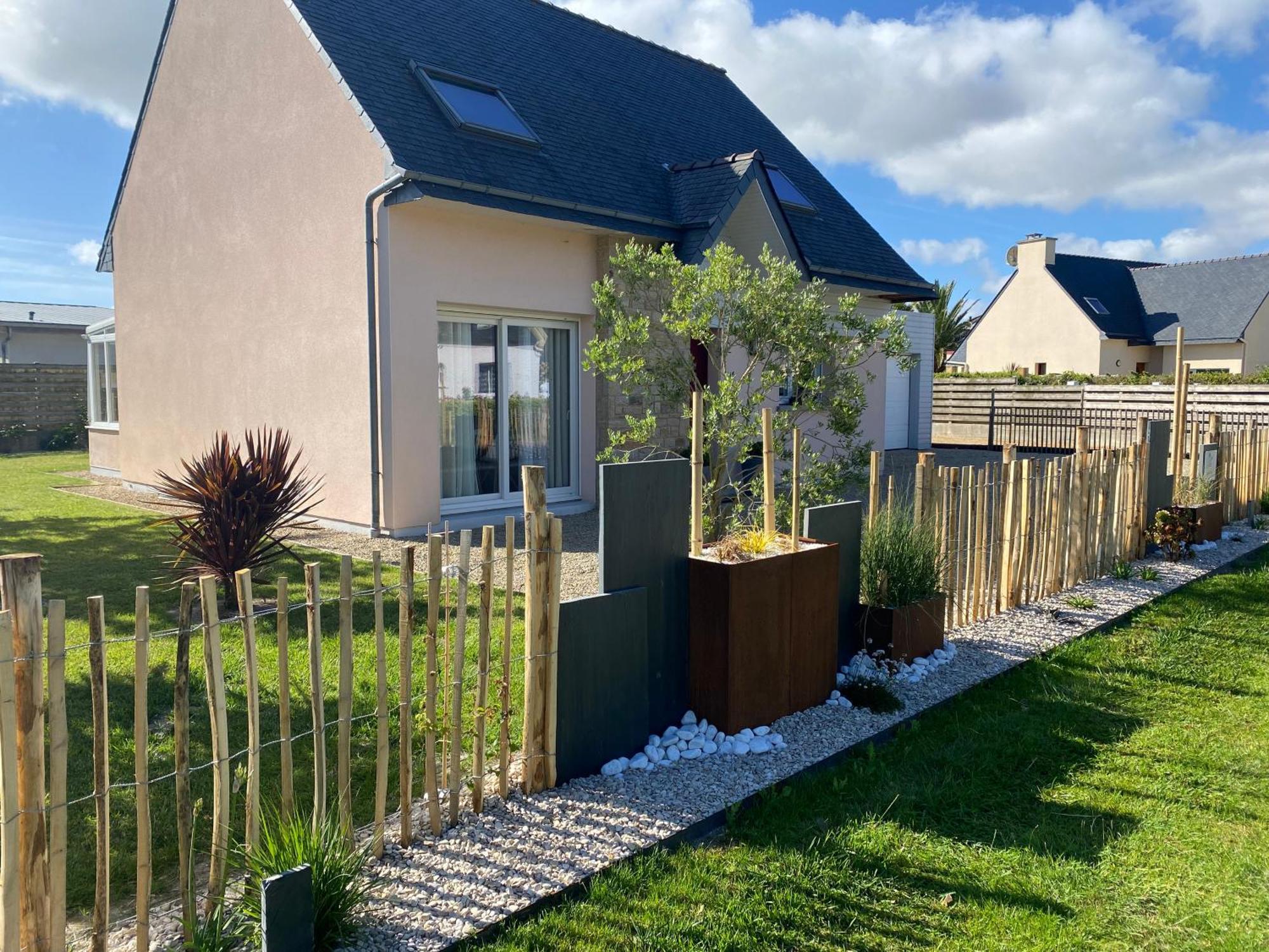 L'Escale 551, Gite Santec A 250M De La Plage Zewnętrze zdjęcie